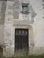 Ecus des rois de France, de saint-Jean de Jérusalem et du commandeur hospitalier de Marcenac.