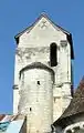 Clocher de l'église Saint-Médard (vu de l'est)