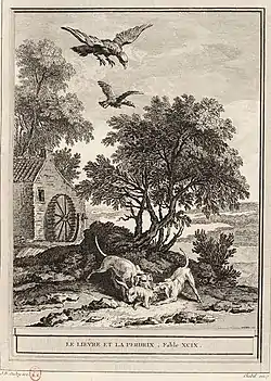 Image illustrative de l’article Le Lièvre et la Perdrix