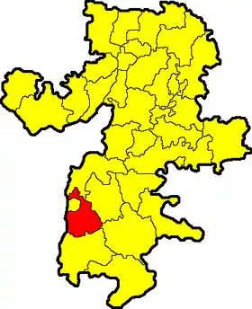 Localisation de Raïon d'Agapovka