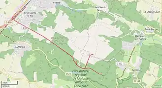 Tracé de la ligne.