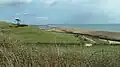 La plage de Chesil Beach (en).