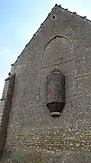 Chevet de l'église.