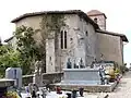 Le chevet de l'église