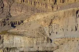 Les grottes de Thagshing Grangma.