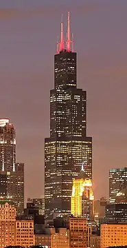 La Willis Tower.
