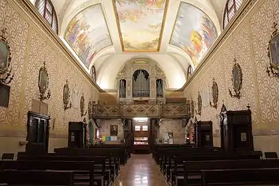 La nef et l'orgue