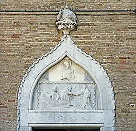Le tympan gothique du XVe&nbsp;siècle