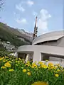 Vue partielle de l'église de l'Immaculée-Conception, à Longarone.