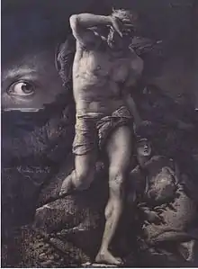 Illustration pour La Conscience de Victor Hugo (vers 1885), Paris, maison de Victor Hugo.
