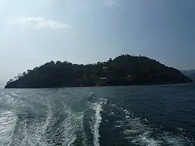 L'île Chikubu.