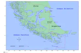 L'île Pacheco, en haut à gauche de la carte.