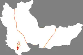 Localisation de Xīng'ān Qū