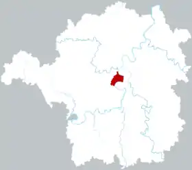 Localisation de Yànfēng Qū