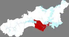 Localisation de Yǒngxiū Xiàn