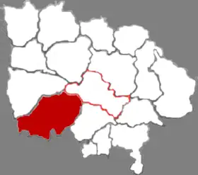 Localisation de Xiāngníng Xiàn