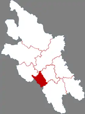 Localisation de Fúchéng Qū