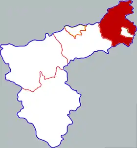 Localisation de Miǎnchí Xiàn