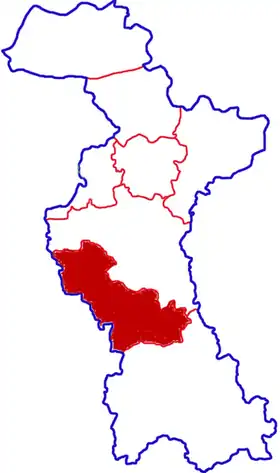 Localisation de Bóshān Qū