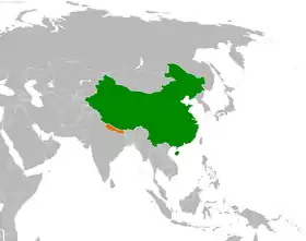 Image illustrative de l’article Frontière entre la Chine et le Népal