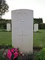 Tombe de Jack Banks, 16 ans.