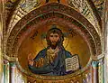 Christ pantocratormilieu du XIIe&nbsp;siècleCefalù, Sicile.