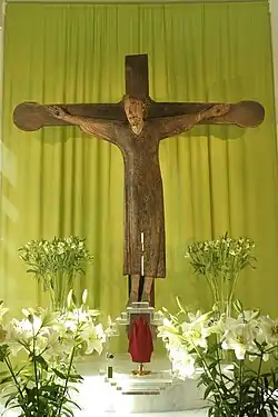 Le vieux Christ de Tancrémont (XIe&nbsp;siècle).