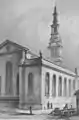 L'église au XIXe&nbsp;siècle.