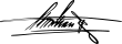 Signature de Christian X  (da) Christian X  (is) Kristján X