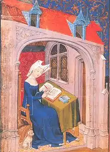 Christine de Pisan, auteur de chants royaux.