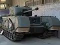 Char Churchill au musée militaire Royal de Bruxelles