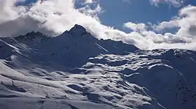 La tête de la Cicle, depuis le col du Joly.