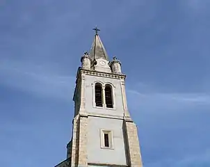 Vue du clocher.