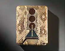 Étui à cigarettes en peau de serpent