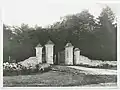 Porte principal du cimetière construit à la fin du XIXe&nbsp;siècle.