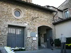 L'entrée.