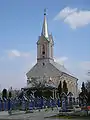Cimetière autour de l'église de Săpânța.