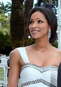 Cindy Fabre, Miss France, Miss Universe France et Miss World France 2005.