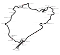 Nürburgring Nordschleife, utilisé jusqu'en 1980
