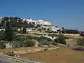 Vue de la commune et de trulli