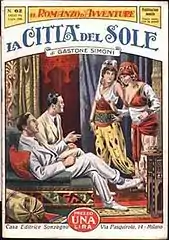 La città del sole de Gastone Simoni (it), Il Romanzo d'Avventure no 62, Sonzogno, 1929.