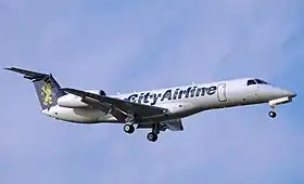 Embraer ERJ 135 de City Airline (en).