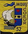 Insigne du CJF 32 (2e&nbsp;modèle).