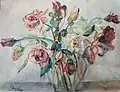 Roses dans un vase (1969)
