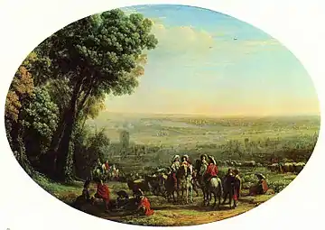 Le siège de La Rochelle (1631), Paris, musée du Louvre.
