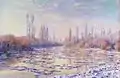 Les Glaçons, Claude Monet, 1880
