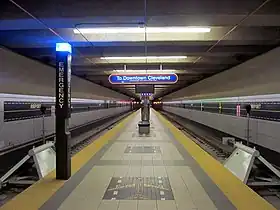 Image illustrative de l’article Airport (métro de Cleveland)