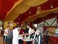 Intérieur du Club House de Louhans-Cuiseaux au stade de Bram