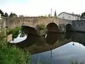 Cluny, la Grosne et le pont de la Levée.