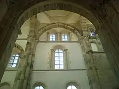 La voûte du clocher.
